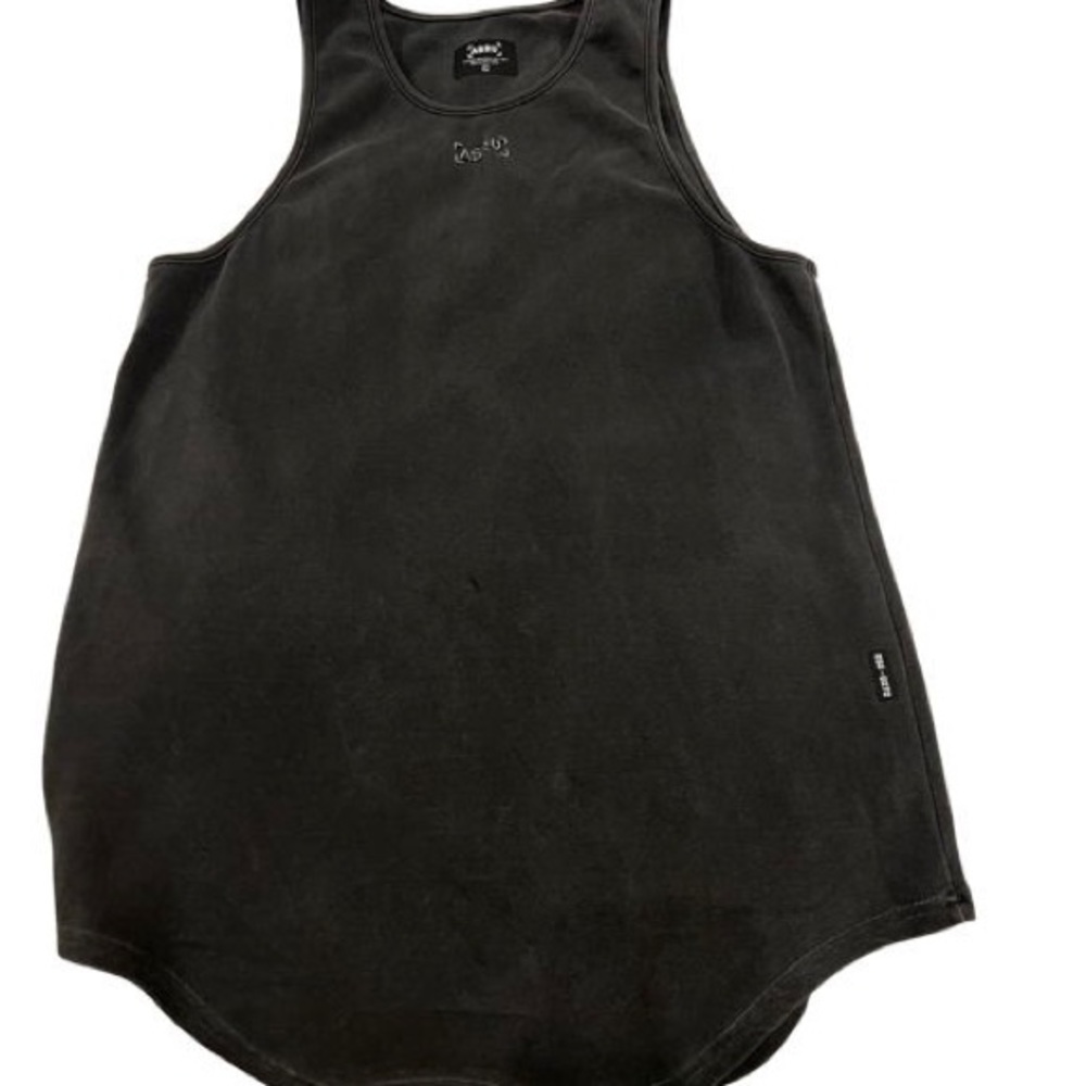 0272. SilverPlus® Garment-Dyed Tank - Faded Grey